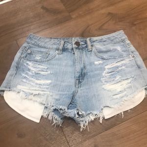 Size 4 American Eagle high-waisted shorts